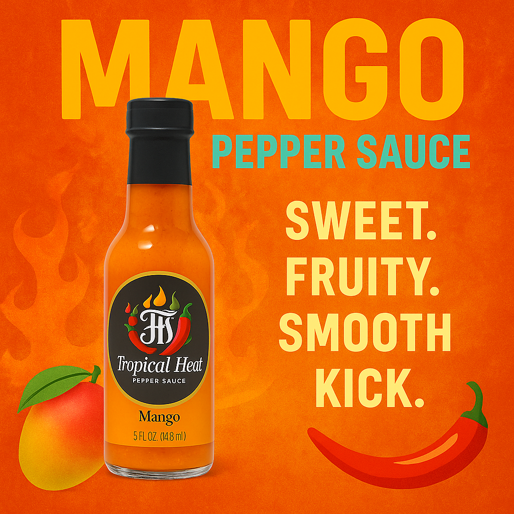 Tropical Heat Pepper Sauce - Mango